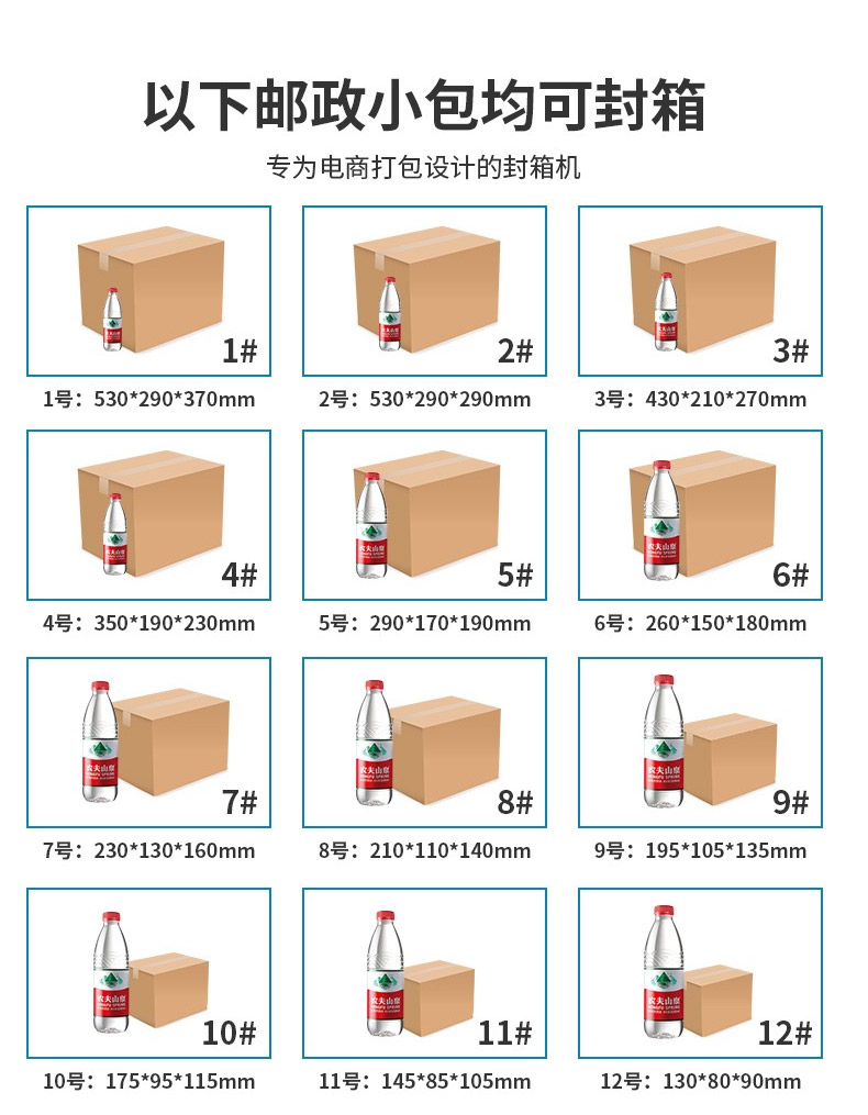 電商十字封箱機(jī)GPA-30+GPA-50I